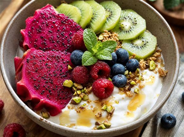Pflanzliches Frühstück